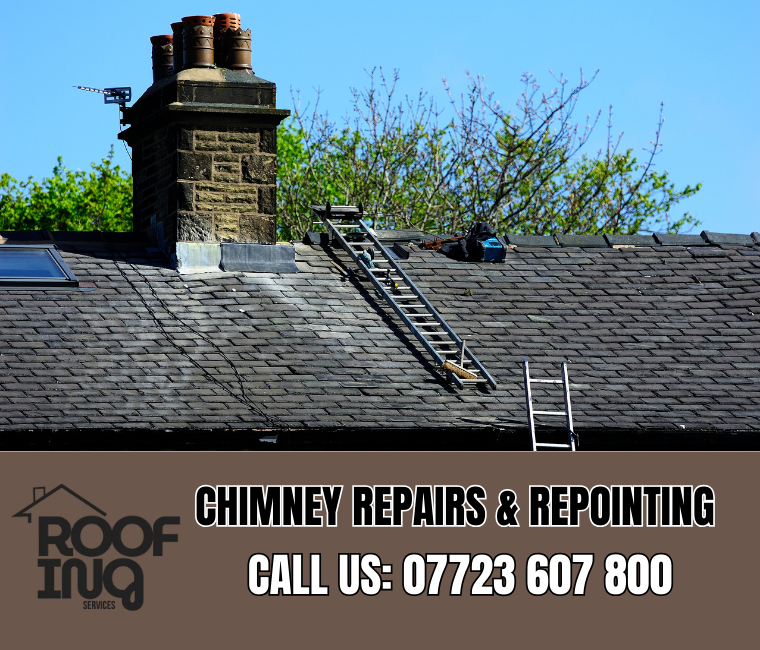 Chimney repair and repointing services in St Stephen in Brannel