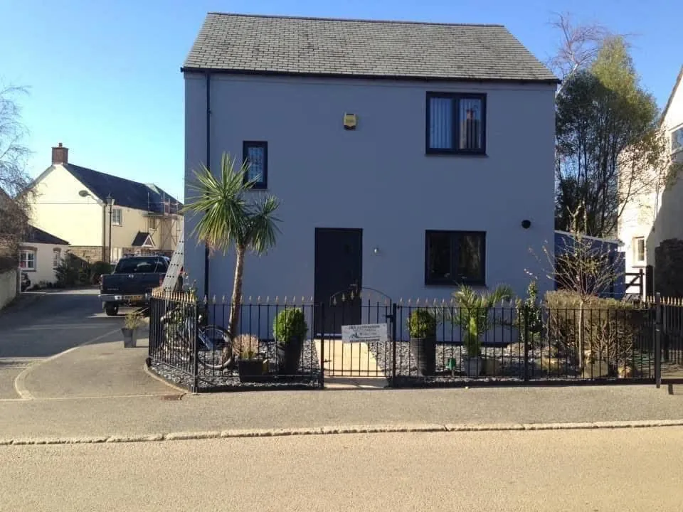 Finished exterior painting and roofline work in St Stephen in Brannel